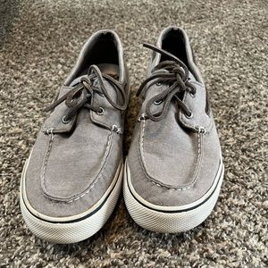 Mens Sperry Canvas Boat Shoe